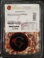 Mängden socker i Lardon Barquette