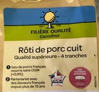 Mängden socker i Roti de porc cuit