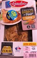 Mängden socker i Cuisse de poulet au four curry