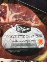 Mängden socker i Prosciutto di Parma