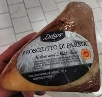 Mängden socker i Prosciutto di parma