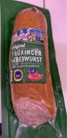 Mängden socker i Thüringer Leberwurst