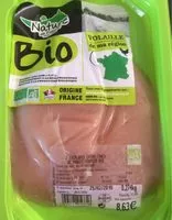Mängden socker i Escalope extra fines de poulet fermier bio