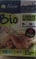Mängden socker i Cuisse de poulet