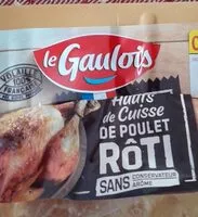 Mängden socker i Hauts de cuisse de poulet rôti