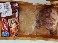 Mängden socker i Haut de cuisse de poulet roti