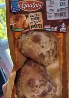 Mängden socker i Hauts de cuisses de poulet rôti