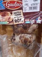 Mängden socker i Haut de cuisse de poulet roti