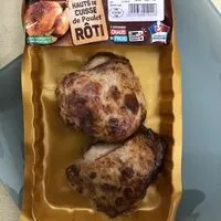 Mängden socker i Haut de cuisse de poulet rôti