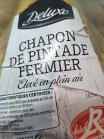 Mängden socker i Chapon de pintade fermier