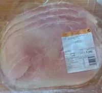 Mängden socker i Jambon supérieur cuit 4 tranches