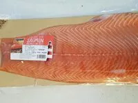 Mängden socker i Filet de saumon avec peau et sans arêtes