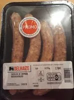 Mängden socker i Chipolata campagne