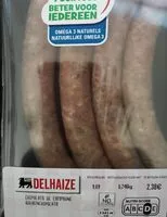 Mängden socker i Chipolata de campagne