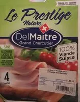 Mängden socker i DelMaitre Jambon cuit