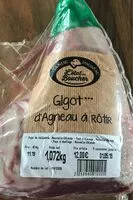 Mängden socker i Gigot d Agneau