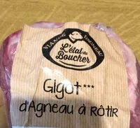 Mängden socker i Gigot d’agneau a rôtir