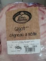 Mängden socker i Gigot d'agneau