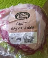 Mängden socker i Gigot d'agneau à rôtir