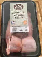 Mängden socker i Lapin entier découpé avec foie