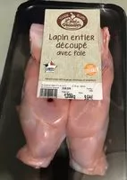 Mängden socker i Lapin entier découpé avec foie