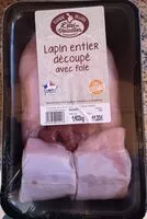 Mängden socker i Lapin entier découpé avec foie