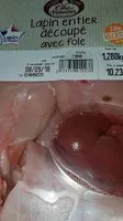 Mängden socker i Lapin entier