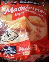 Mängden socker i Madeleines extra moelleuses