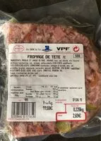 Mängden socker i Fromage de tête