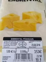 Mängden socker i Emmental français