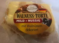 Mängden socker i Wallnusstorte aus Schmelzkäsezubereitung
