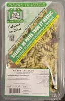 Mängden socker i Salade de pâtes thon basilic