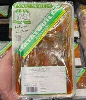 Mängden socker i Ratatouille