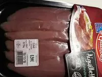 Mängden socker i Aiguillettes de canard