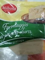Mängden socker i Formaggio a pasta dura