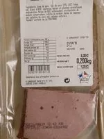 Mängden socker i Mousse de foie qualité supérieure