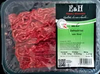 Mängden socker i Gehacktes vom Rind