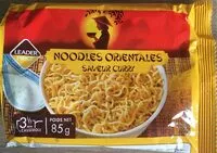 Mängden socker i Noodles orientales saveur curry