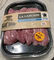 Mängden socker i Aiguillettes de canard