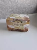 Mängden socker i Liégeois au café