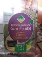 Mängden socker i Boisson gazeuse aux fruit saveur citron et citron vert