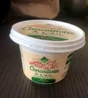 Mängden socker i Cancoillotte à l'ail