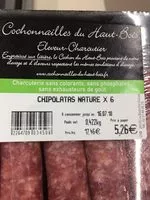 Mängden socker i chipolatas nature