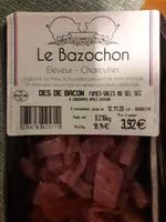 Mängden socker i Dés de bacon