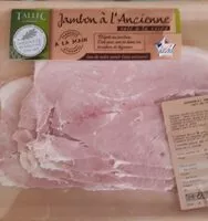 Mängden socker i Jambon à l'ancienne salé à la veine