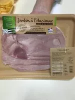 Mängden socker i Jambon a l'ancienne