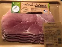 Mängden socker i Jambon a l'ancienne salé a la veine