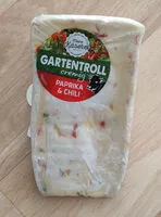 Mängden socker i Gartentroll cremig Paprika & Chili