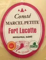 Mängden socker i Comté Fort Lucotte