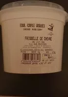 Mängden socker i Faisselle de chèvre